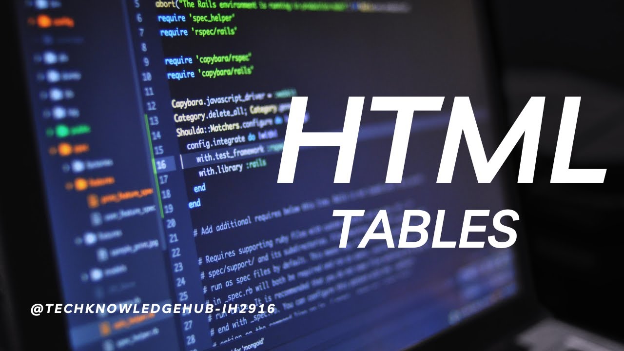 how to make a table in html with lines at guillermo... "How to Create Tables in HTML in Just 5 Minutes | Complete Beginner ...