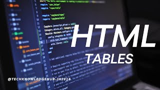 How to Create Tables in HTML in Just 5 Minutes | Complete Beginner Tutorial