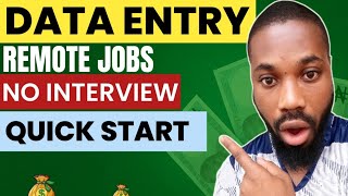 Data Entry Remote Jobs in Nigeria 2025 – No Experience screenshot 4