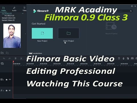 Free Complete Course Filmora Wonder Share Latest Version 0.9 How to Editing Video part 3