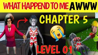 Scary teacher 3d chapter 5 unlocked level 1 | Miss T gameplay | info gamer