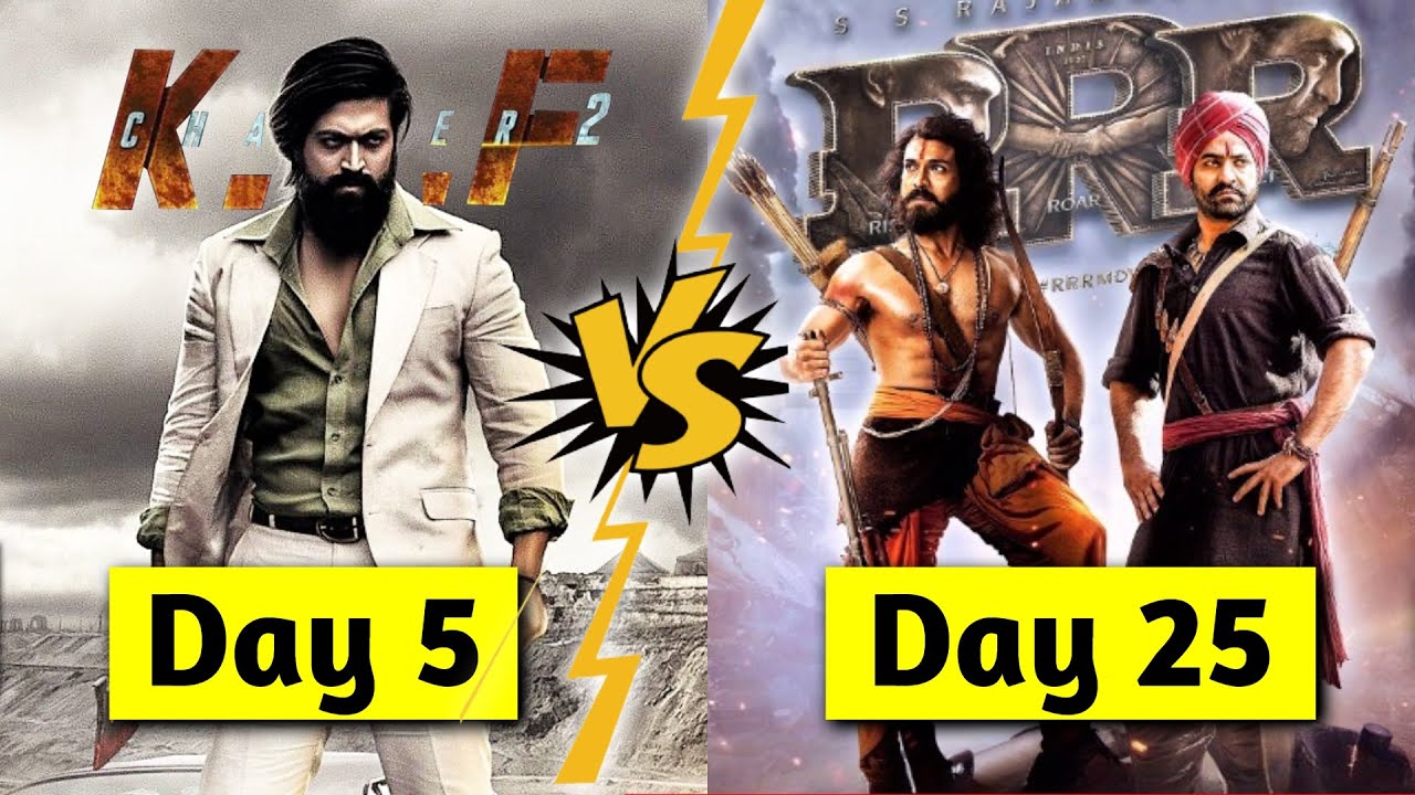 KGF 2 vs RRR, KGF 2 Box Office Collection, KGF Chapter 2 Collection Day 5, Yash, Ram Charan, Jr NTR