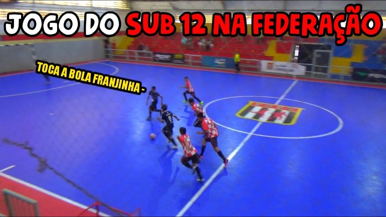 JOGO ESCOLINHA R.FOOTZ SUB 12 - O JOGO FOI PEGADO 