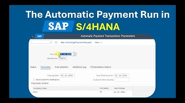The SAP S/4HANA Payment run explained | transaction F110