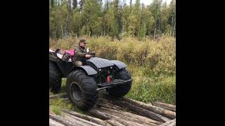 Снегоболотоход зис-5 ТЕСТ Прошёл , Путешествие , Рыбалка , Охота на Севере.