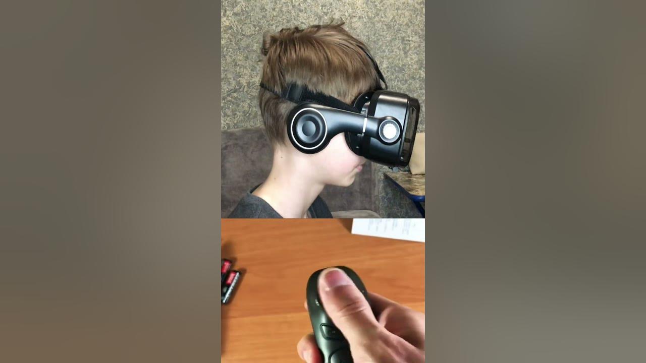 Как работают очки VR для смартфона #shorts How Virtual reality glasses ...