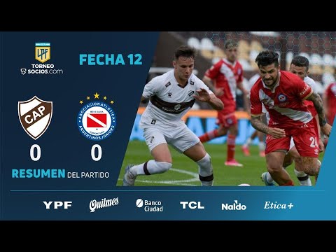 #TorneoSocios | Fecha 12 | resumen de Platense - Argentinos