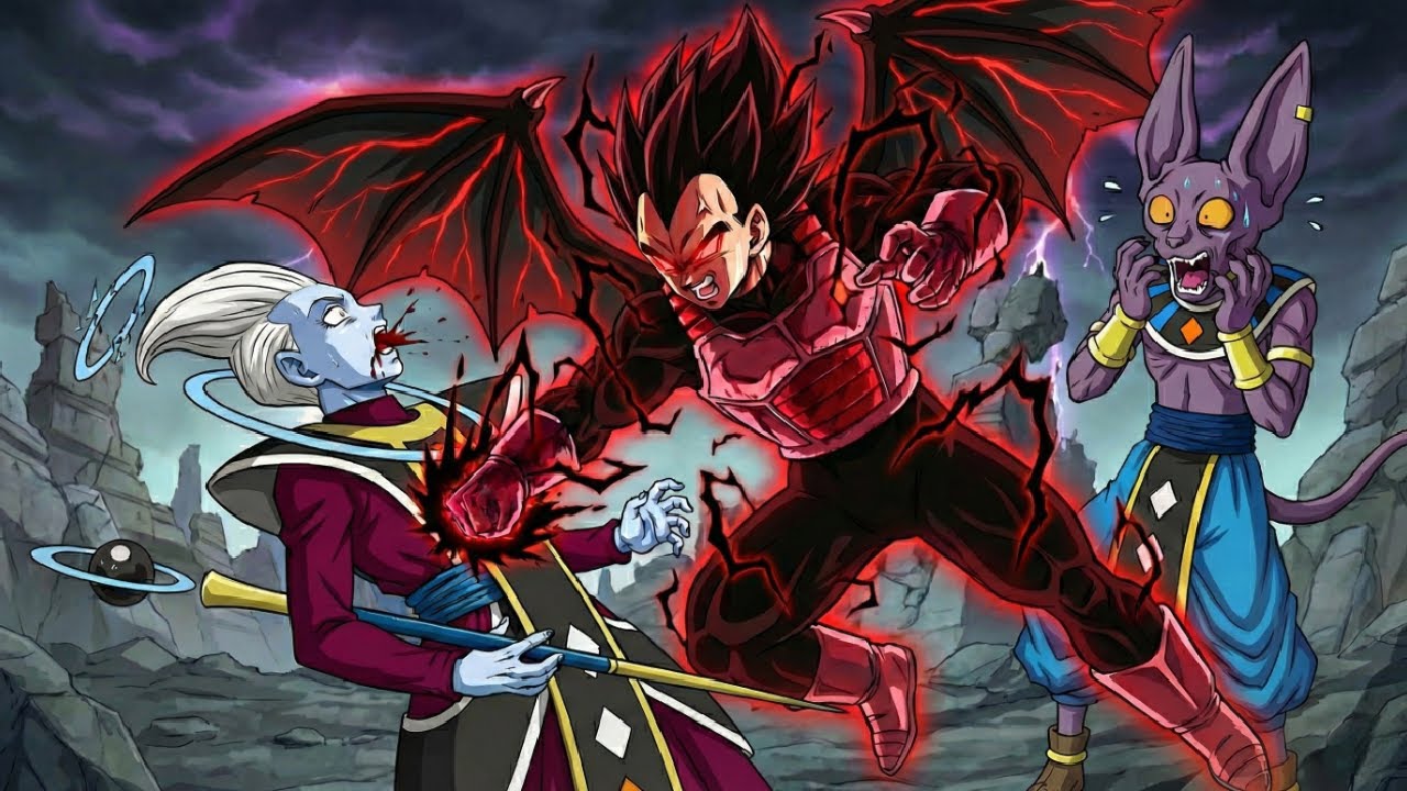 #1 Vegeta God Killer awakens and brutally executes Whis in front of Beerus!