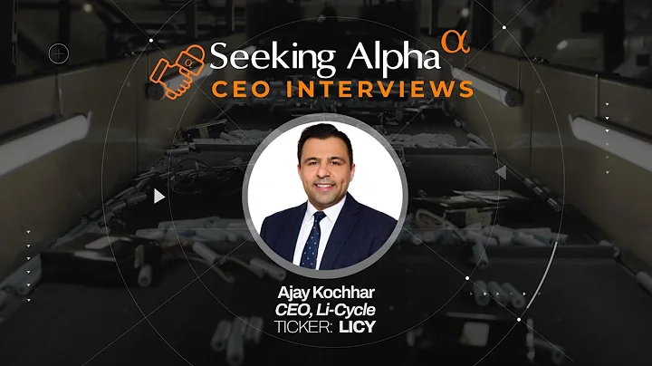 Li-Cycle CEO Ajay Kochhar - End Of Life Solutions ...