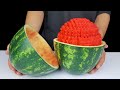 Lego Watermelon - Lego In Real Life | Stop Motion Cooking & ASMR