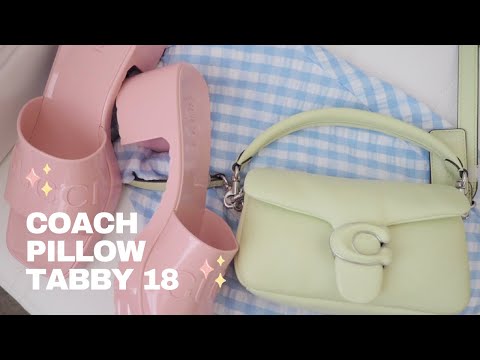 Coach Pillow Tabby Shoulder Bag 18 in Lime Green - Squishy Handbag