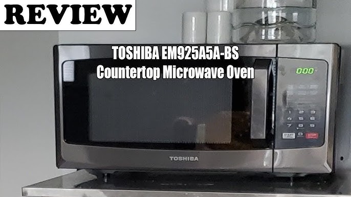 Perfect Basic Microwave - Toshiba EM925A5A-SS Microwave Oven with