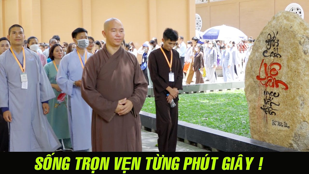 Bài giảng QUÁ HAY của Thầy Pháp Nhật trong Khóa Thiền CÓ MẶT CHO NHAU tại chùa Hoằng Pháp