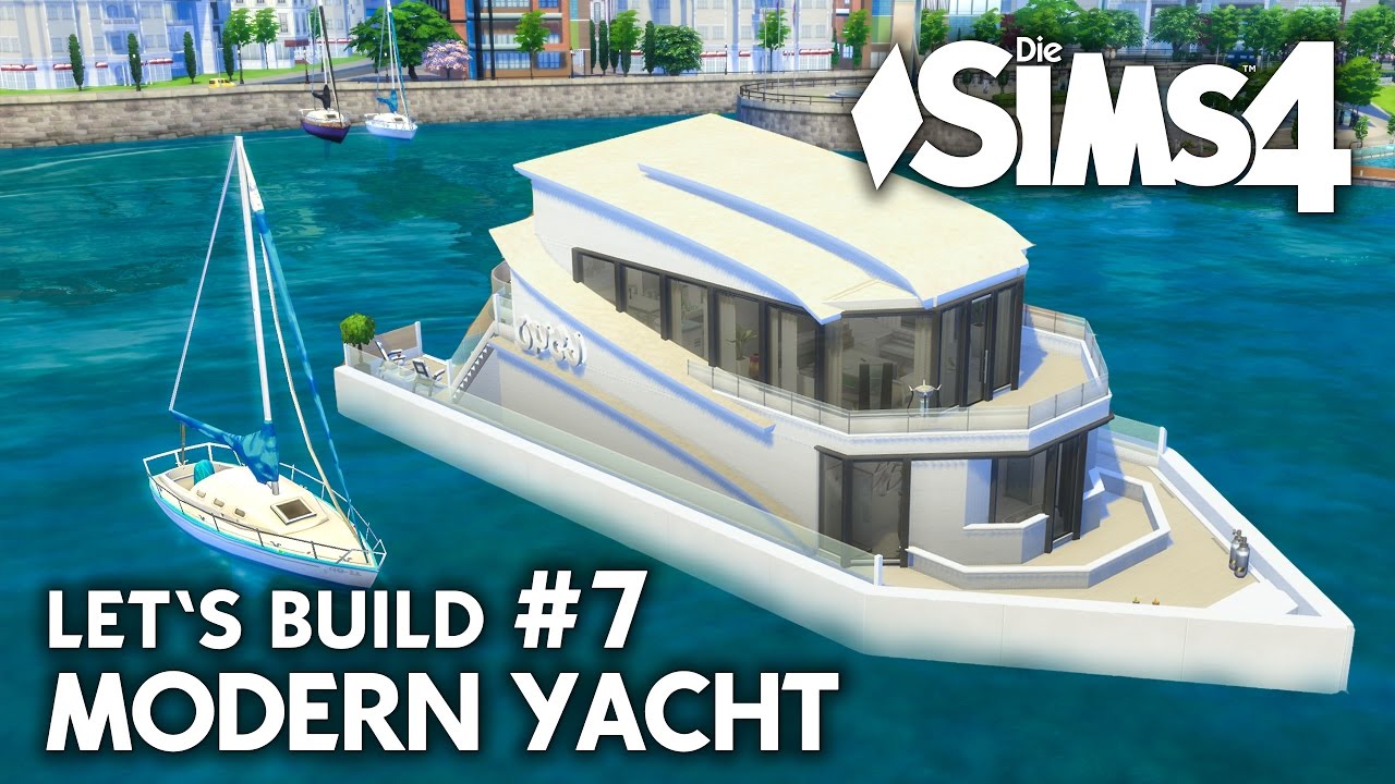 sims 4 yacht build