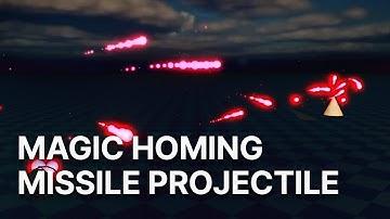 Homing Magic Missile Projectile - Niagara Particles VFX - Unreal Engine Blueprint Tutorial