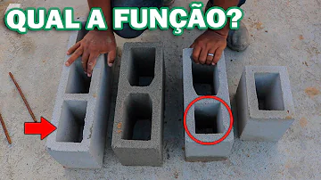 Para que serve o bloco estrutural de concreto?