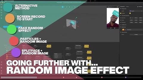 Going Further with Random Image Effect | Spark AR