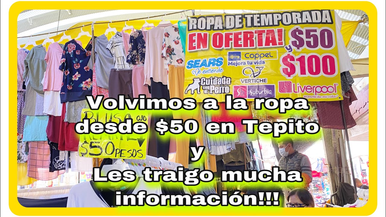 Top 41+ imagen donde puedo comprar ropa barata en tepito