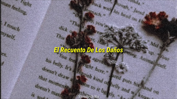Gloria Trevi//El Recuento De Los Daños (Letra)