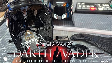 Build Star Wars Darth Vader 1:2 Scale - Pack 7 - Stages 22 ,27 32