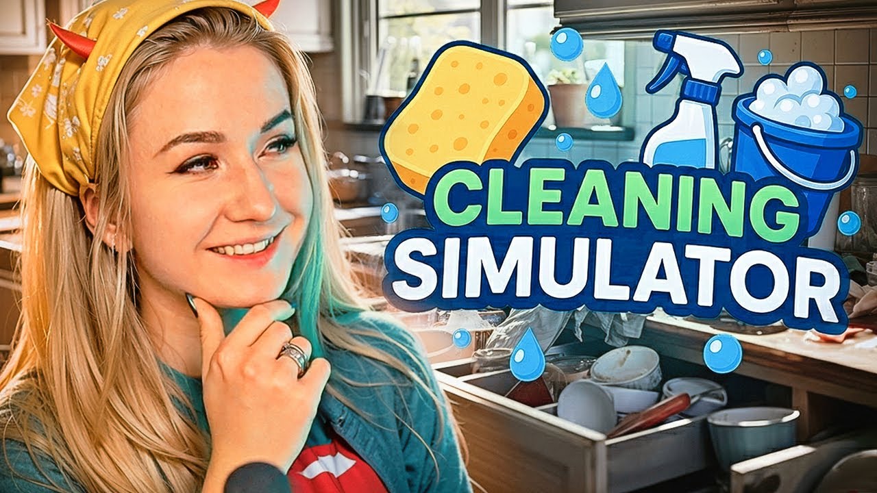 Самый странный СИМУЛЯТОР УБОРКИ, который я видела 🧹 Cleaning Simulator