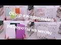 ЗАМЕНА МОЛЕСКИНУ С АЛИЭКСПРЕС? + развороты на год и месяц