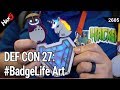 DEF CON 27: #Badgelife Art And SAOs With Twinkle Twinkie - Hak5 2605