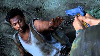 The Last of Us: Remastered - The Suburbs: Joel Saves Ellie From Drowning & Henry Fight Cutscene PS4