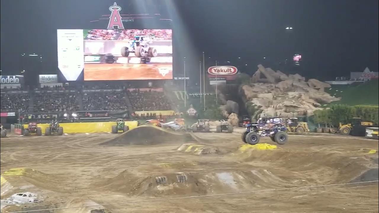 Monster Jam Anaheim Feb 19th 2022 SonuvaDigger YouTube