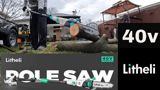 Litheli Cordless Pole Saw a new line of  POWER TOOLS !