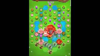 Blossom Blast Saga Level 248 No Booster with tips