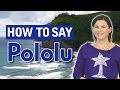 How to say pololu