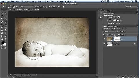 Layer Masking in Photoshop with Textures