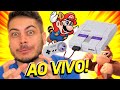 JOGANDO OS CLÁSSICOS DO SUPER NINTENDO!