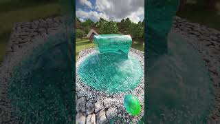 Slime With Water Physics / Minecraft Rtx #Shorts