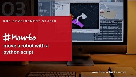 [RDS] 003 - ROS Development Studio Howto #3 move a robot with a python script