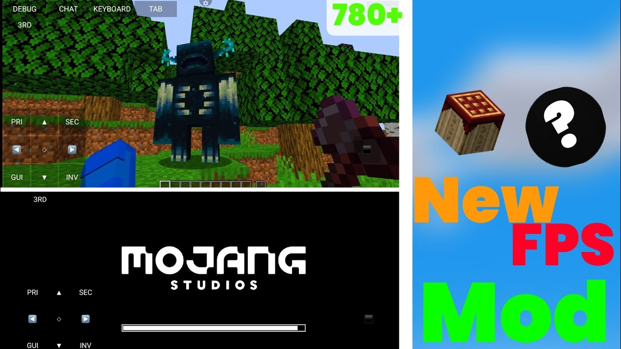 New 1.20 FPS Boost Mod For Pojav Launcher || Game FPS 780+ - YouTube