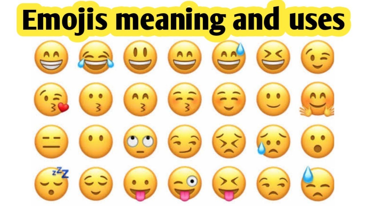 WhatsApp Emoji Meanings – A Complete List