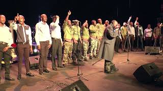 Ka Lebitso La Ntate (Kgomo Ya Bo Monare medley) by Wacha Mkhukhu Wachumlilo LIVE @ The State Theatre