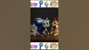 Nyan Cat X Skittles X Apple X Doge X Luca Are Oreo biscuit Eating In Real Life #incredibox #sprunki
