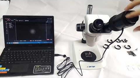 how to install the DM series Microscope cameras
