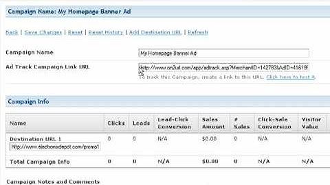 Creating an Ad Tracker