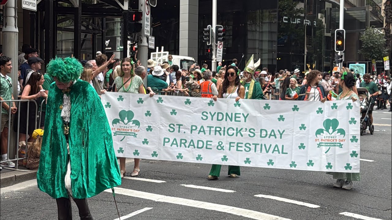 St Patrick Day Parade Sydney 2025