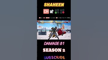 Shaheen Combo Guide Tekken8 I Shaheen counter hit Combo#Shaheen#Combo#Tekken8