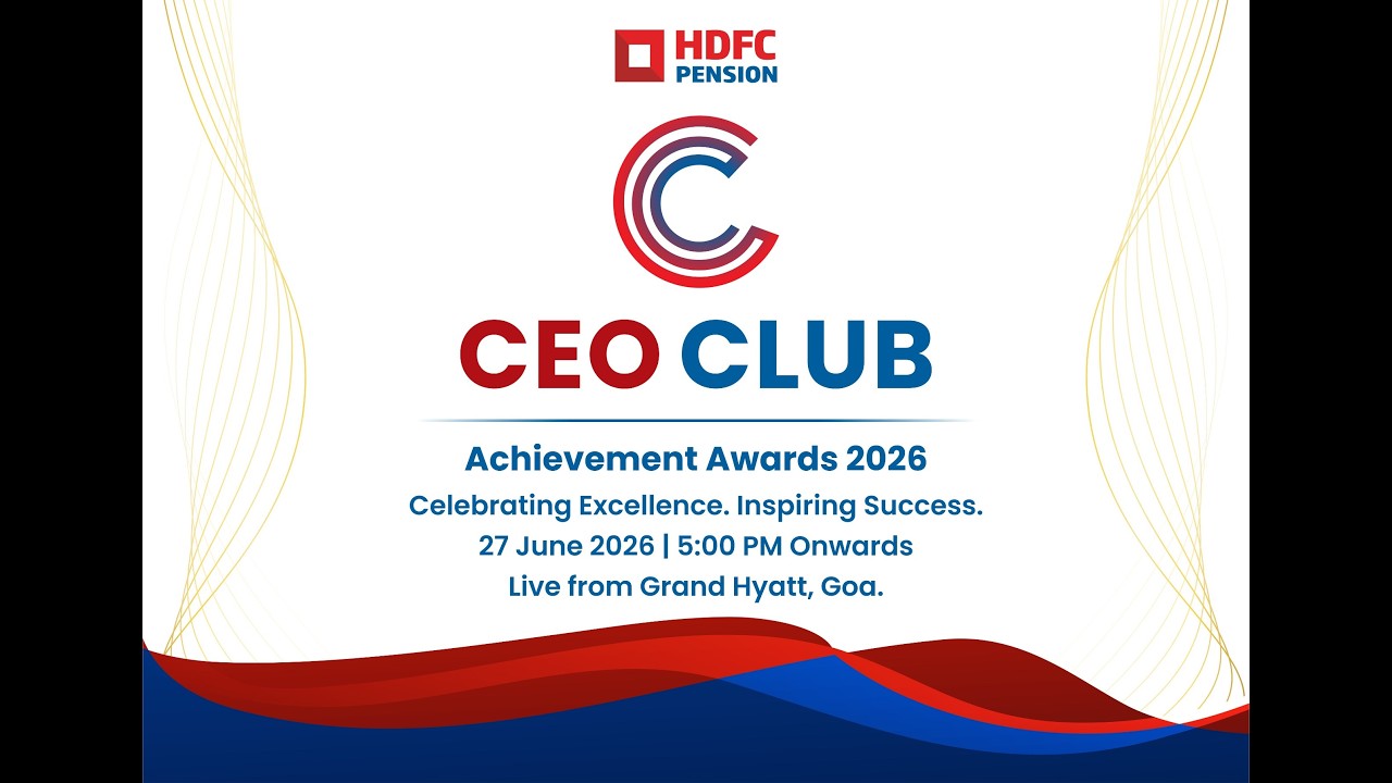 HDFC PENSION | CEO CLUB | ACHIEVEMENTS AWARDS 2026