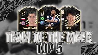 Totw 2 Top 5 Comfirmed Ft Neymar & Lewandowski