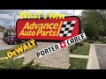 New at Advanced Auto Parts Dewalt Tools and Porter Cable tool lines coming soon