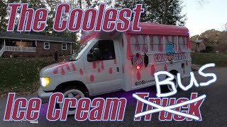 Cold Skool Bus THE COOLEST ICECREAM TRUCK around! #coldskoolbus