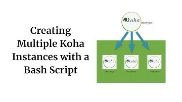 Creating Multiple Koha Instances with a Bash Script