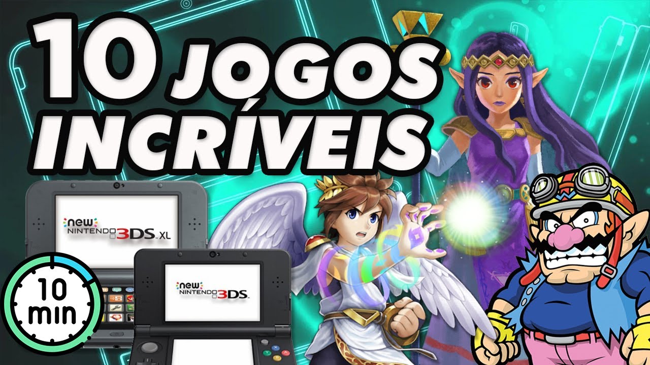 Explorando os Melhores Jogos Incríveis do 3DS para Gamers Portáteis